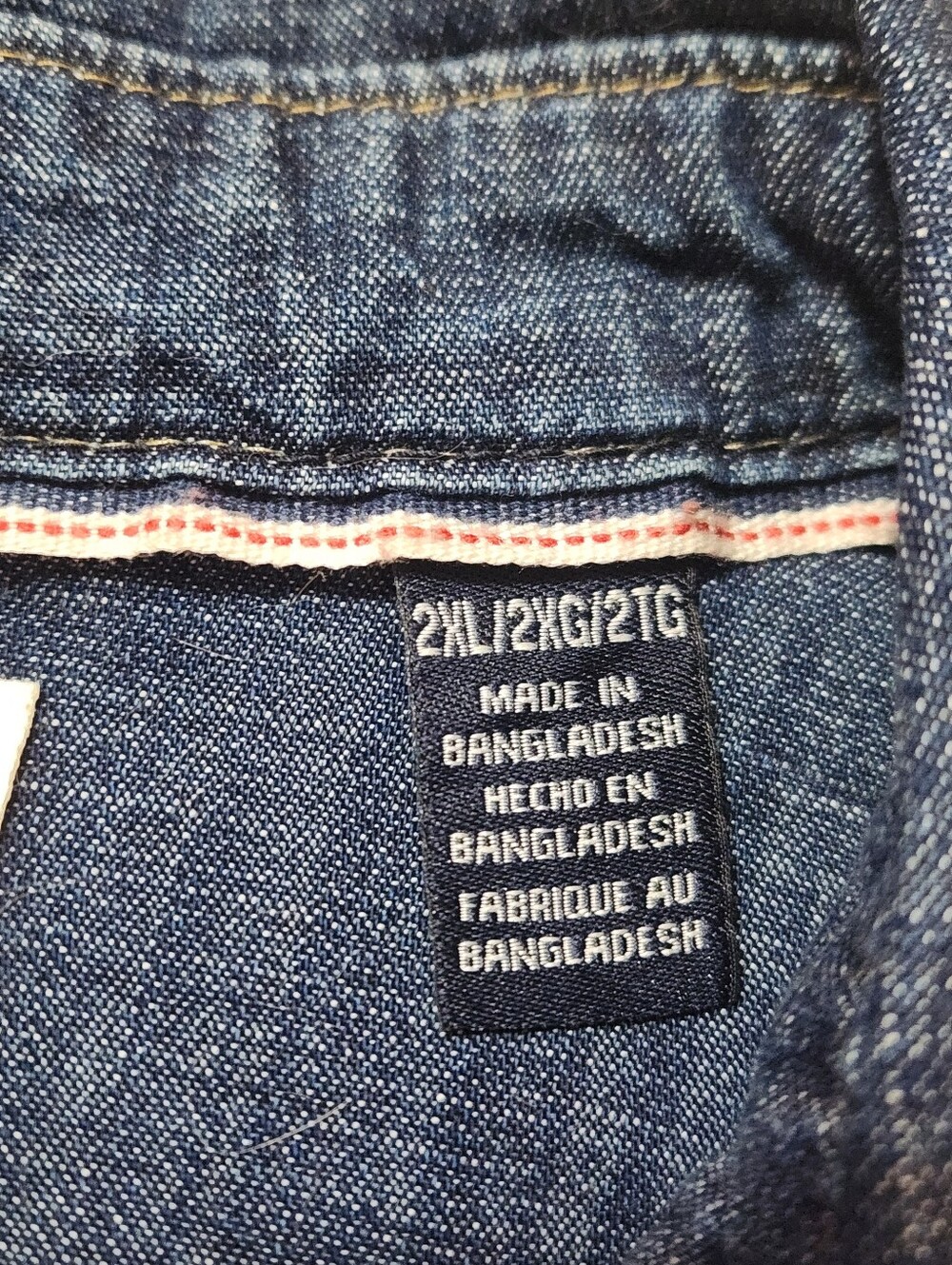 Wrangler Custom Patched Western Denim Snap Shirt Rodeo Festival Blue Size 2XL - Picture 6 of 9